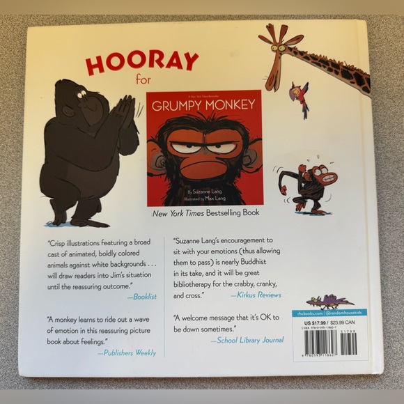 Grumpy Monkey Party Time! Children's Book - Picture 2 of 6